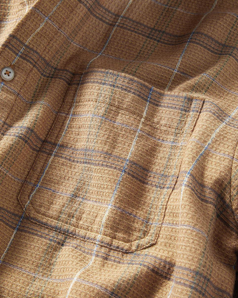 Men's Plaid Button-Down Shirt