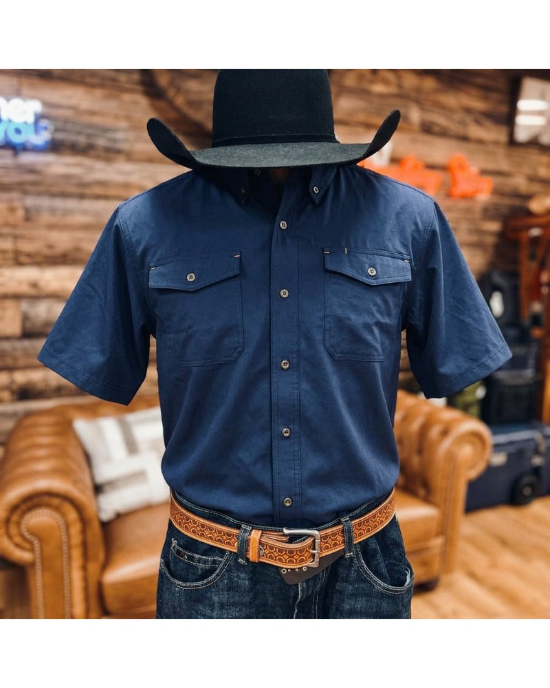 Mens Short Sleeve Pocket Shirt