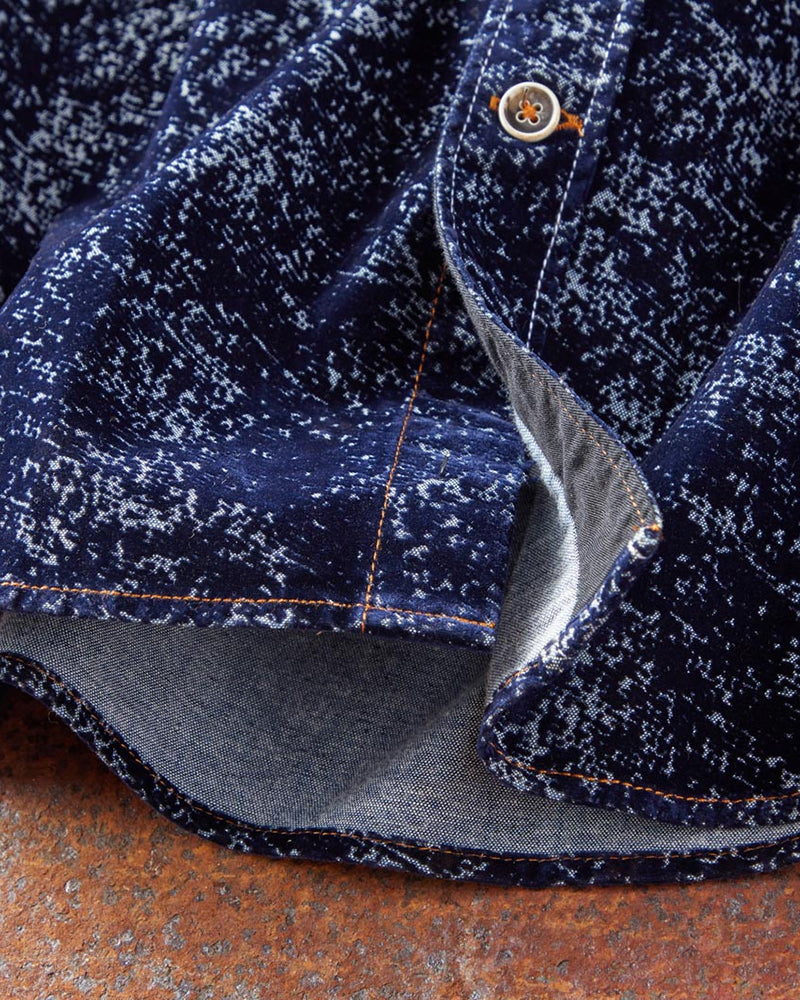 Button Flap Pocket Print Shirt