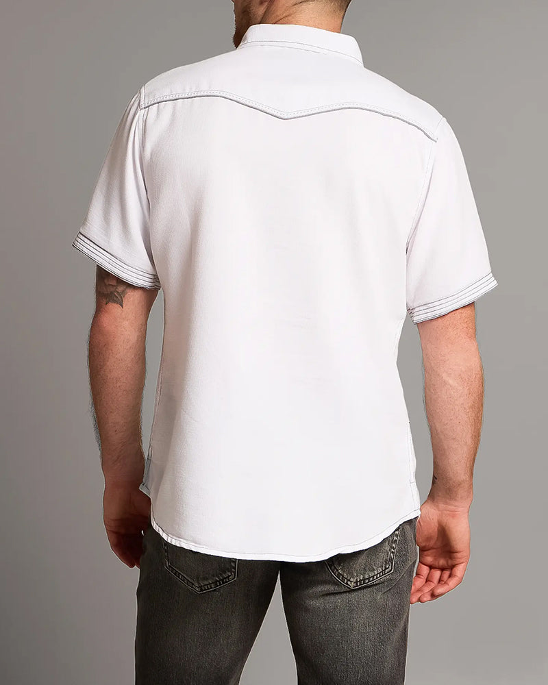 Men's Cowboy Short Sleeve Shirt