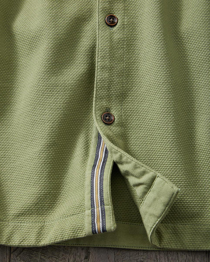 Textured Short Sleeve Pocket Shirt