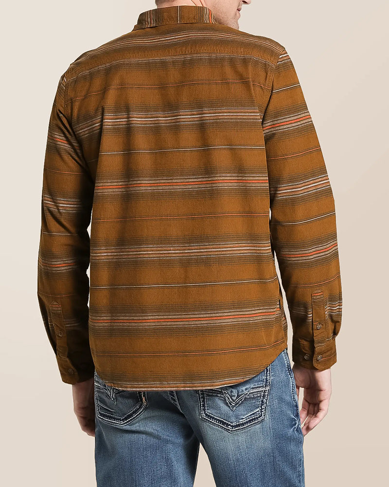 Vintage Striped Button Front Shirt