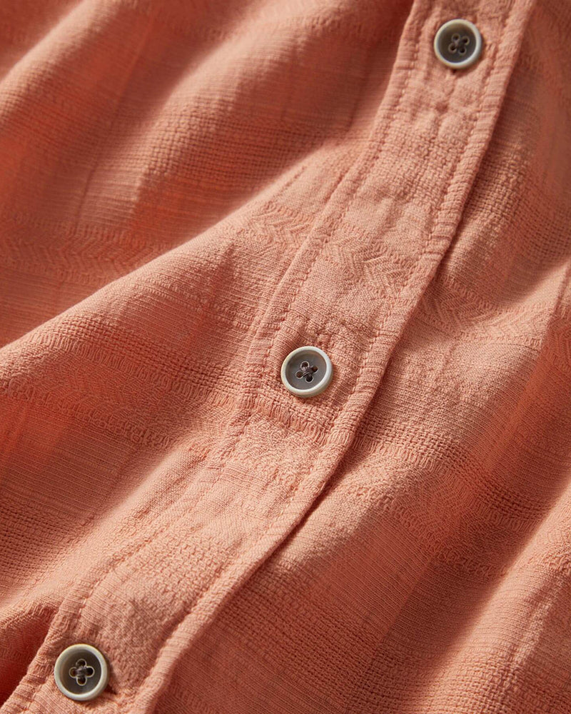 Short Sleeve Textured Shirt