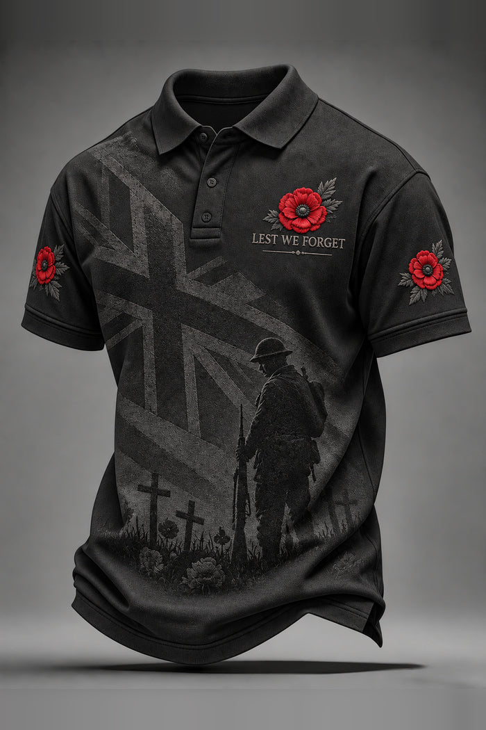 Men's Lest We Forget Short Sleeves T-shirt