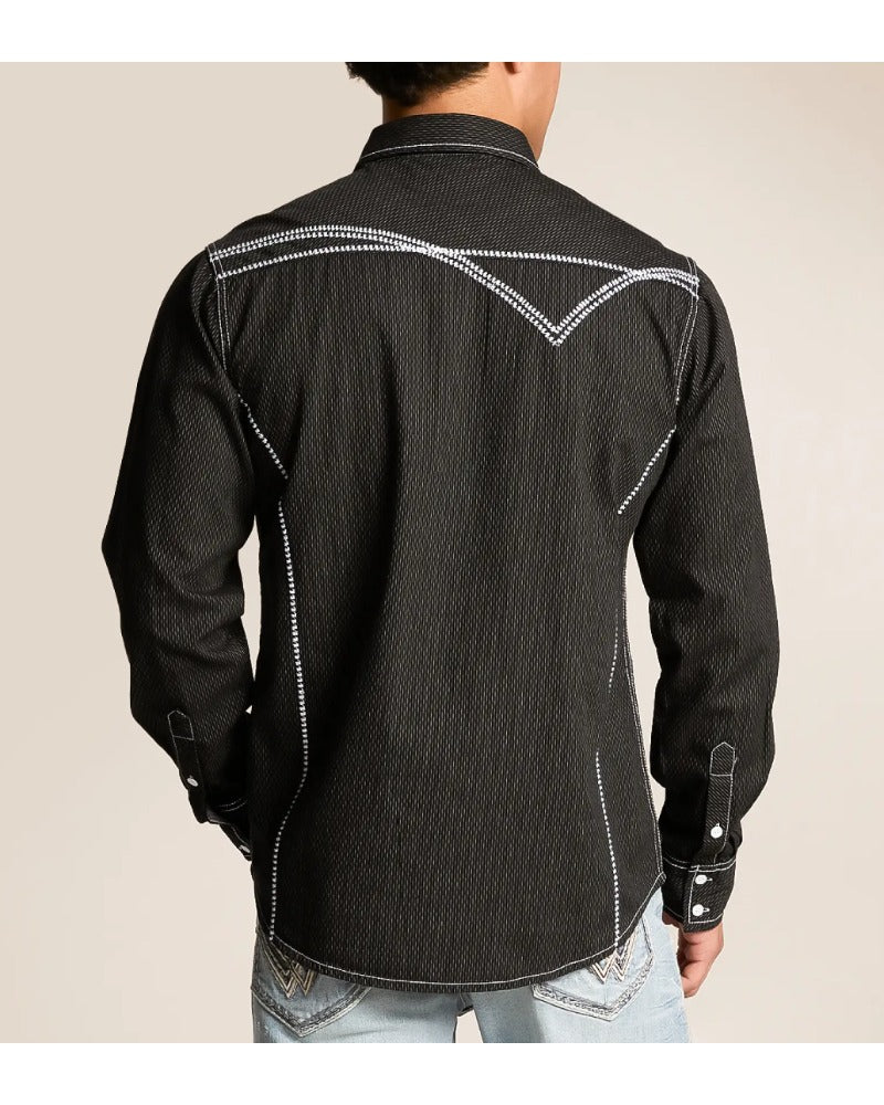 Men's Cowboy Short Sleeve Shirt