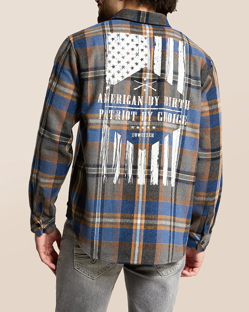 Multi Plaid Long Sleeve Shirt