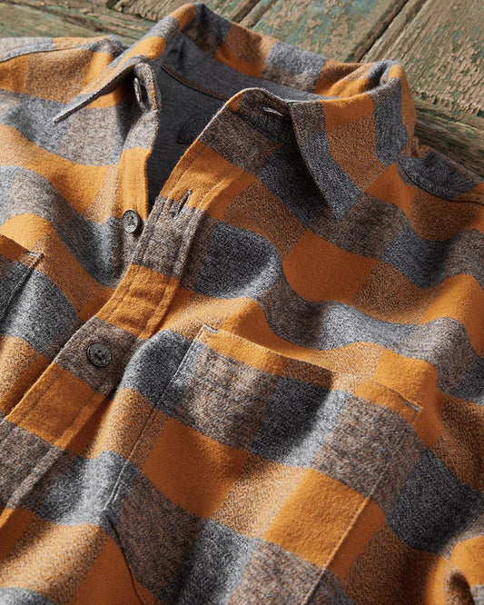 Casual Striped Flannel Shirt