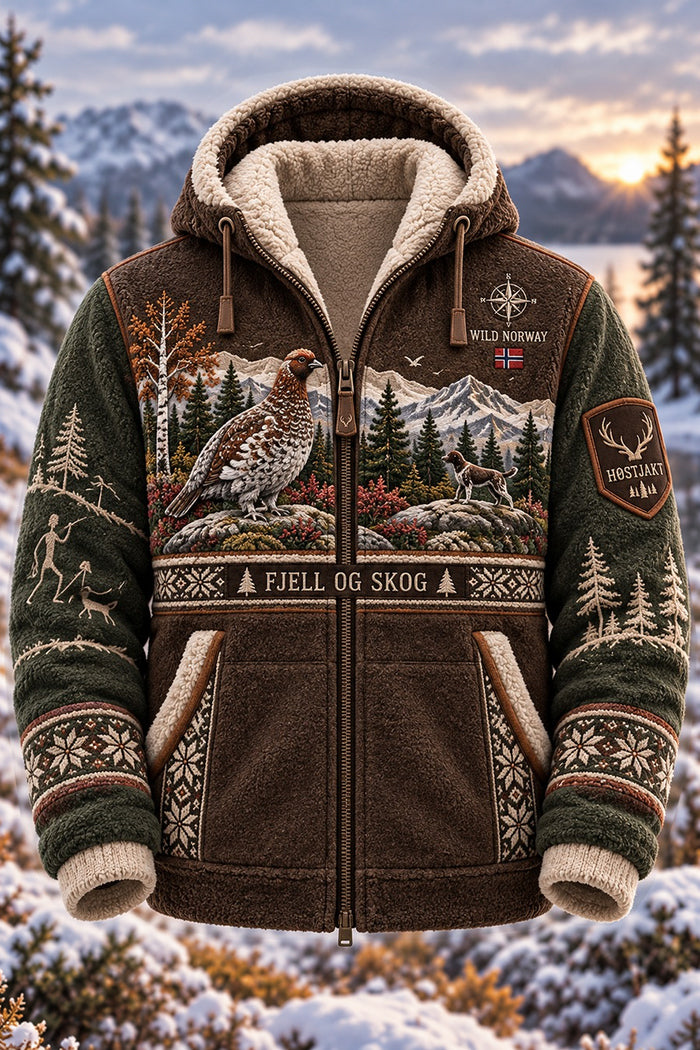 Norwegian Grouse Hunting Sherpa Jacket