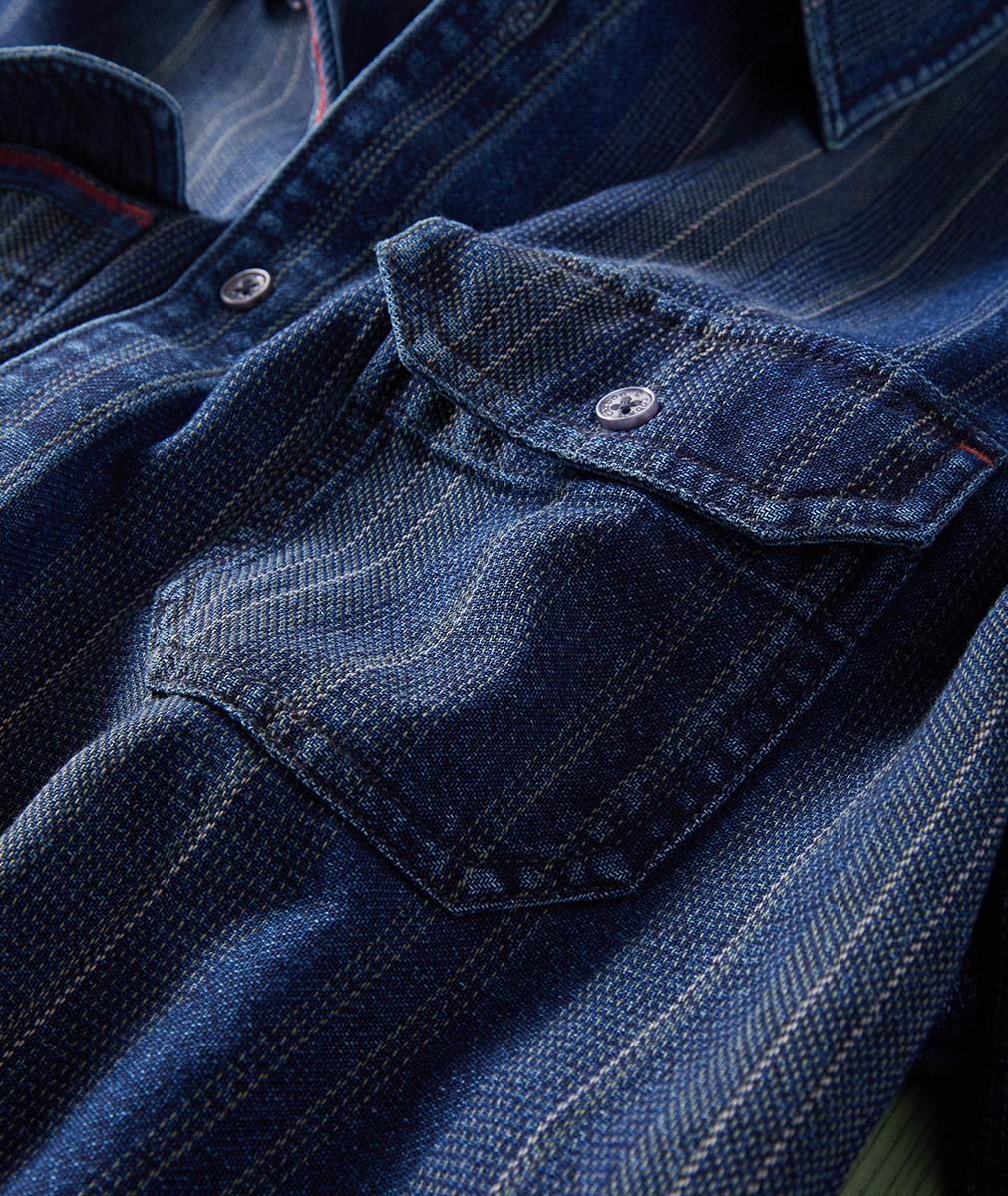 Casual Men's Selvage Shirt