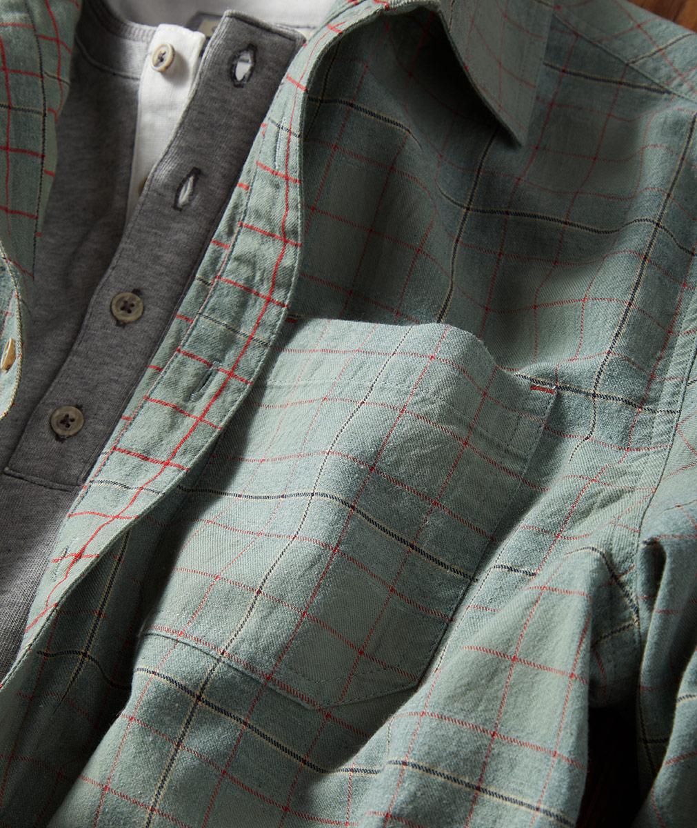 Men's Midcentury Plaid Shirt