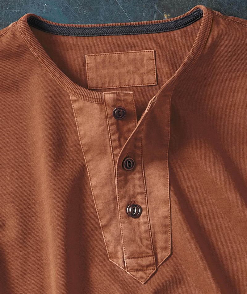 Long Sleeve Cotton Woven Trim Shirt