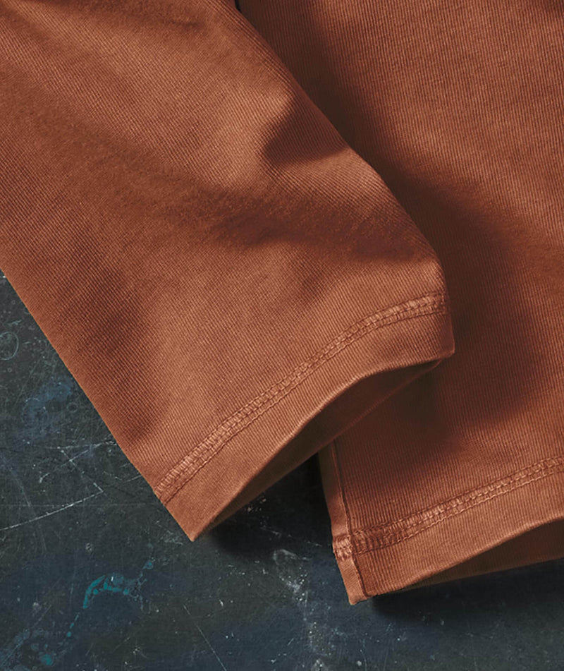 Long Sleeve Cotton Woven Trim Shirt