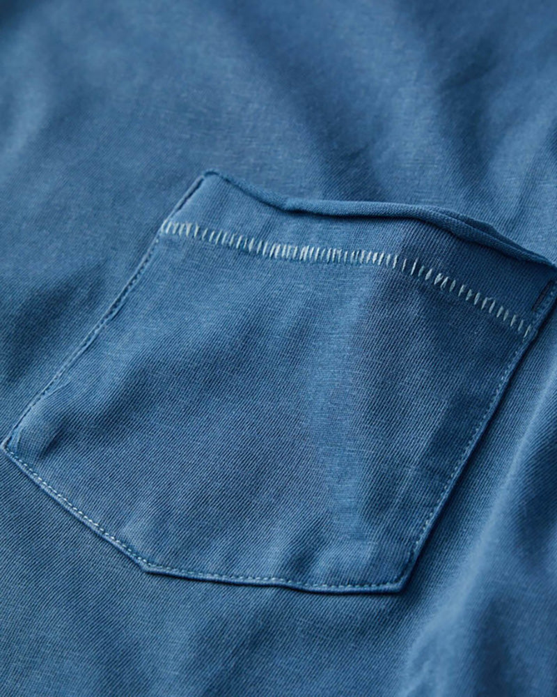 Short Sleeve Roll Edge T-Shirt