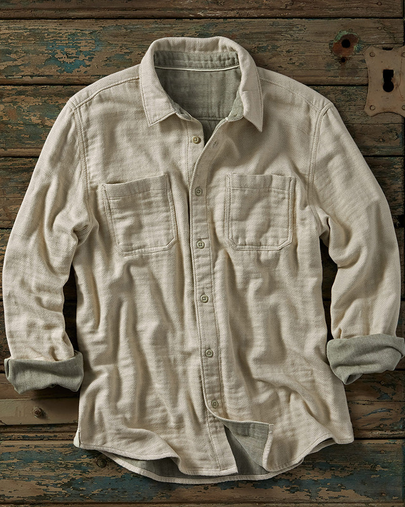 Men's Classic Collar Pocket Shirt