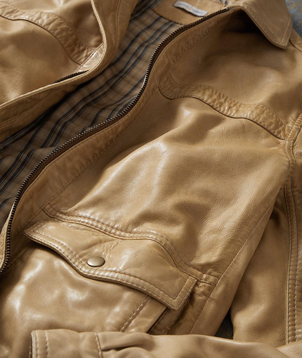 Men's Corollary Leather Bomber