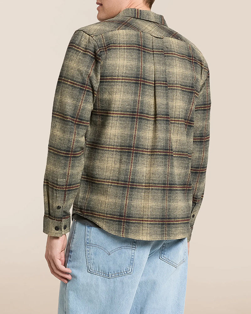 Plaid Brushed Long Sleeve Shirt