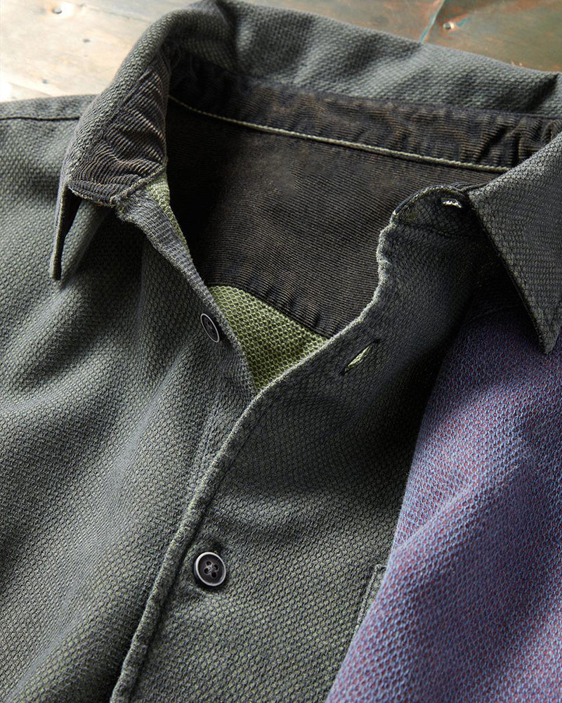 Men's Textured Chest Pocket Shirt