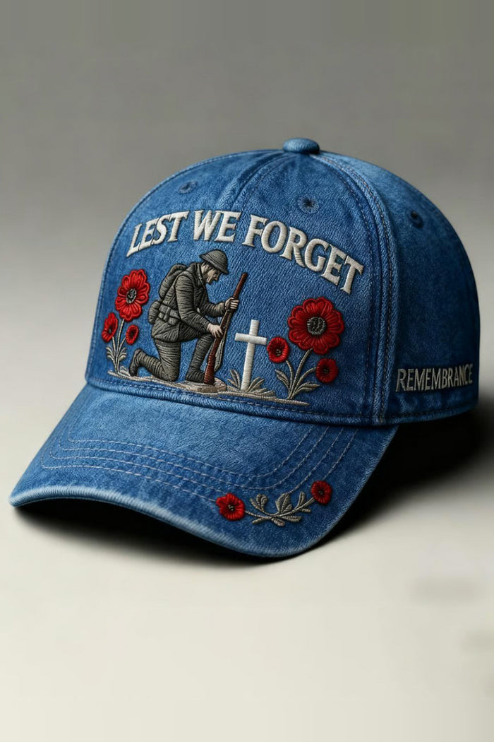 Unisex Lest We Forget Hat