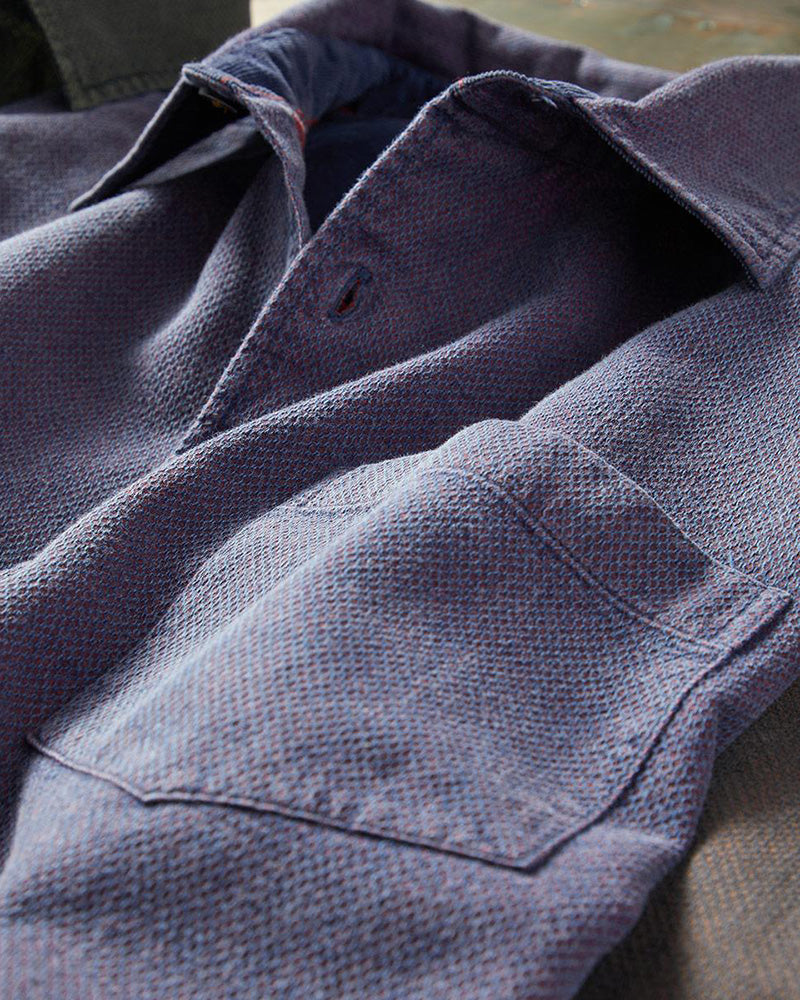 Men's Textured Chest Pocket Shirt