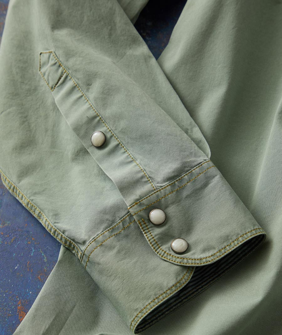 Casual Western Poplin Shirt