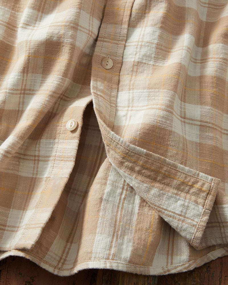 Men's Classic Collar Plaid Shirt