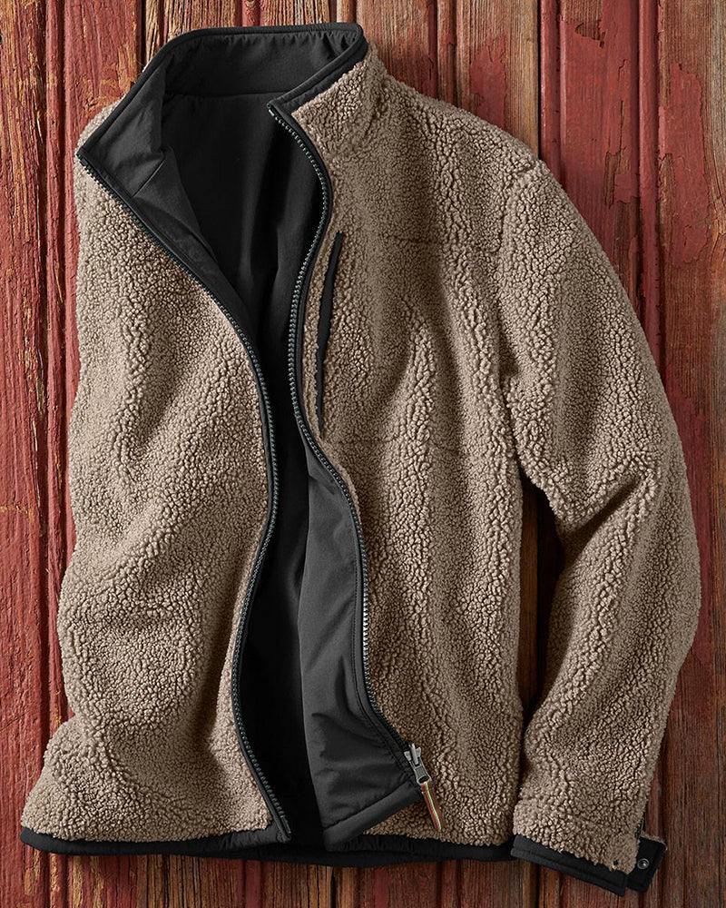 Casual Reversible Thickened Jacket