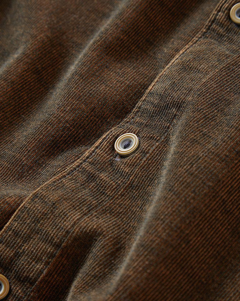 Casual Collared Shirt Jacket