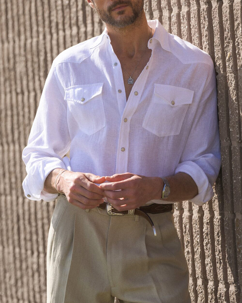 Men's Western Short Sleeve Shirt