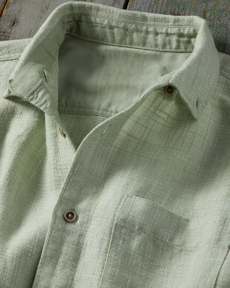 Men's Long Sleeve Button-Up Shirt