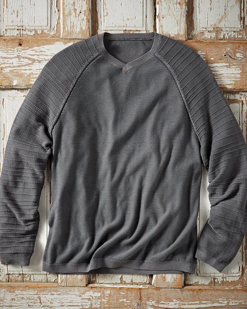 Men's Granite Raglan Knit Sweater