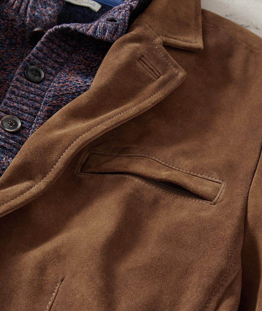 Men's Superlative Suede Blazer