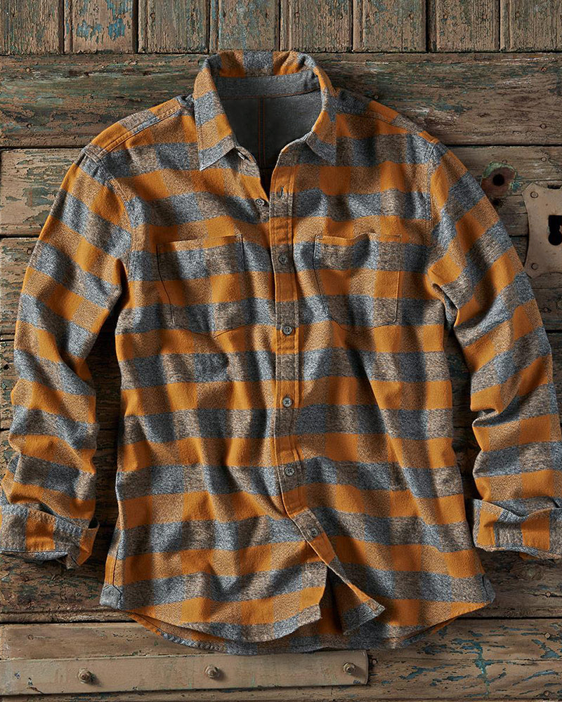 Casual  Striped Flannel Shirt