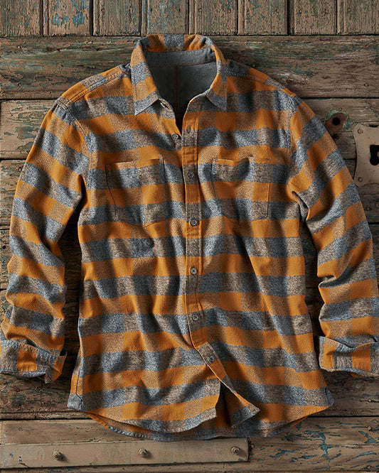 Casual  Striped Flannel Shirt