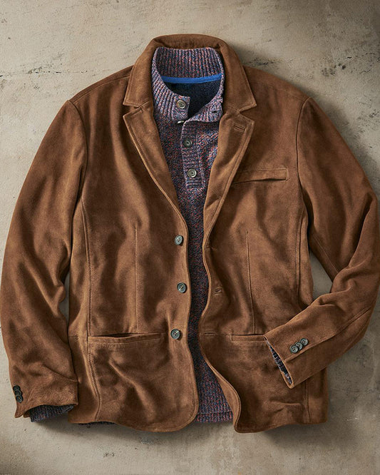 Casual Premium Suede Blazer