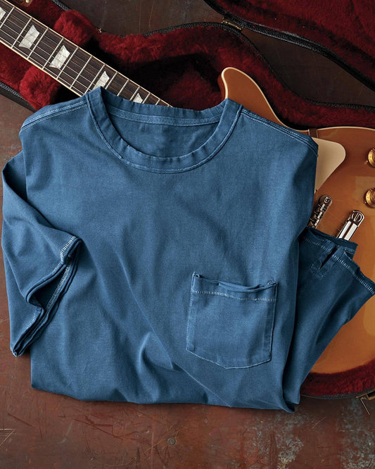 Short Sleeve Roll Edge T-Shirt