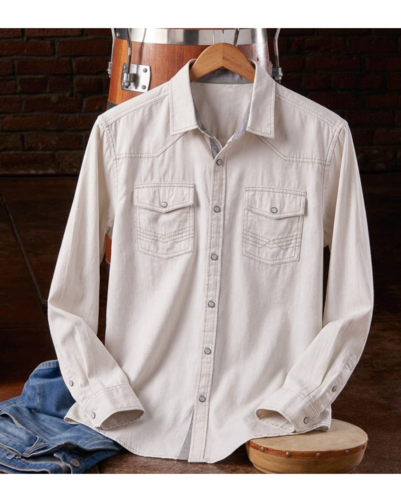 Men's Cowboy Short Sleeve Shirt