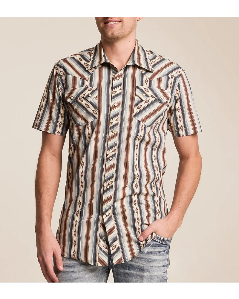 Men's Cowboy Short Sleeve Shirt