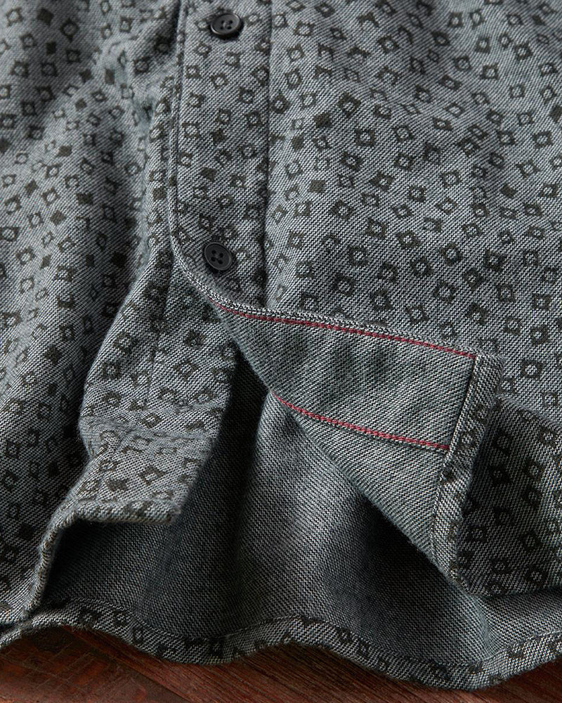 Casual Geometric Pattern Shirt