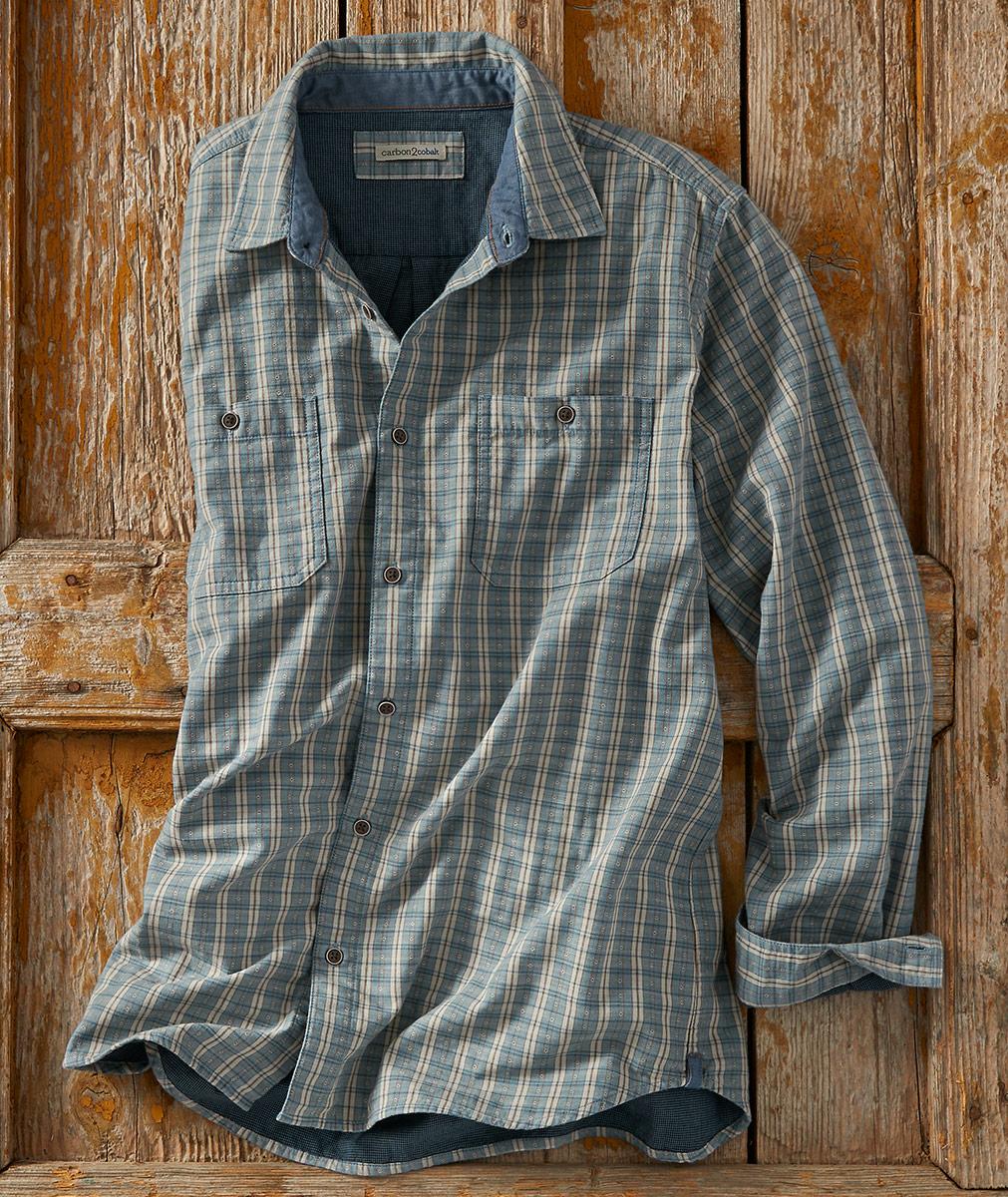 Men's Duotone Dobby Shirt