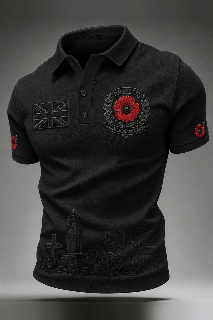 Men's Remembrance Day Short Sleeves T-Shirt