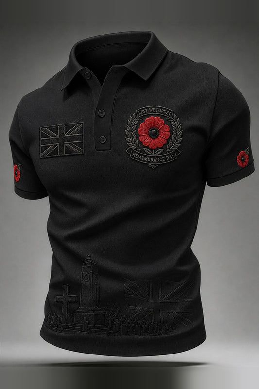 Men's Remembrance Day Short Sleeves T-Shirt