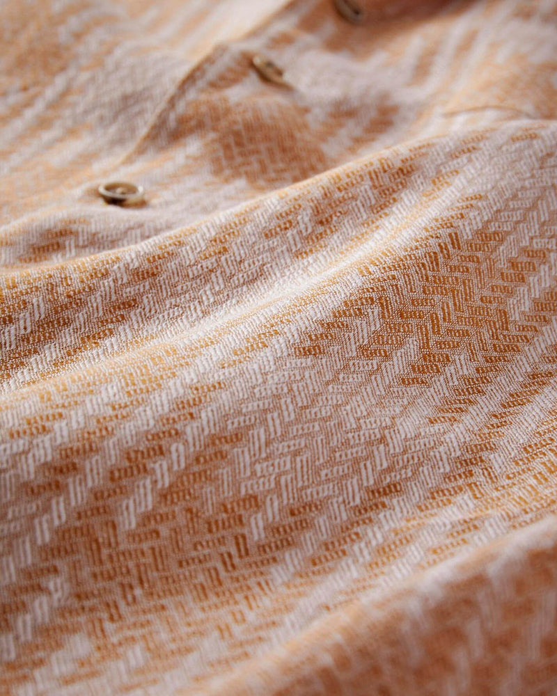 Short Sleeve Jacquard Shirt