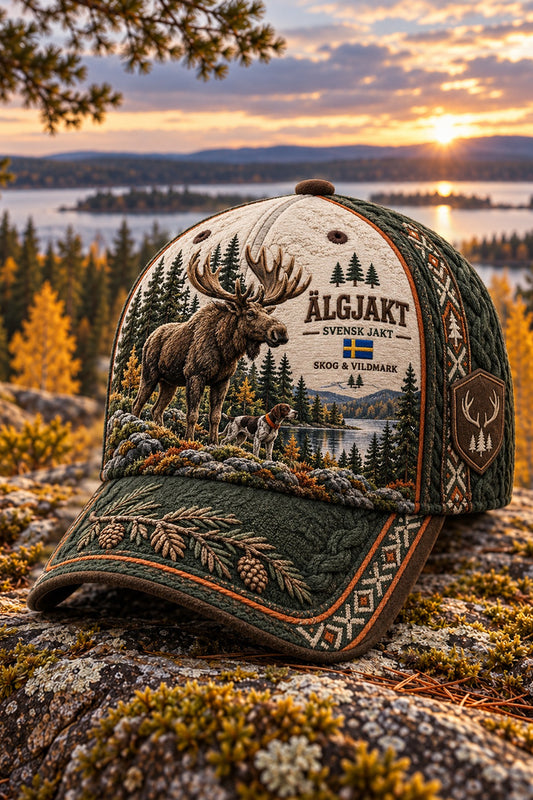 Swedish Moose Hunting Trucker Hat