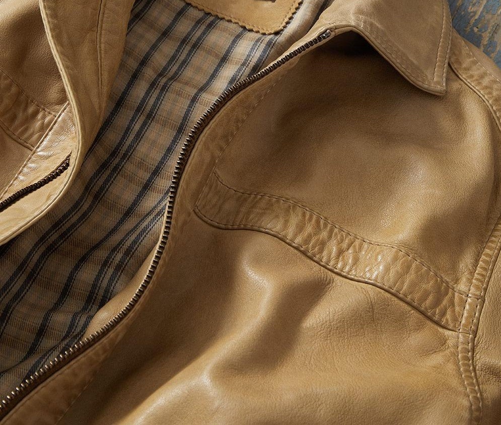 Men's Corollary Leather Bomber