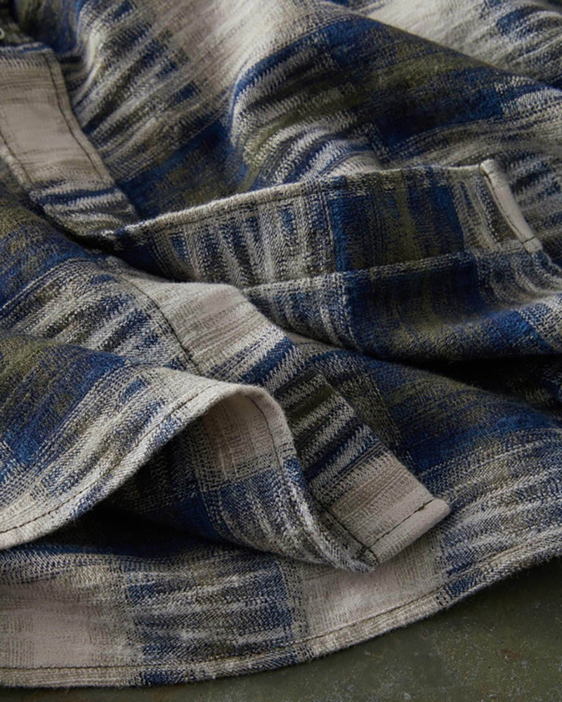 Long Sleeve Check Pattern Shirt