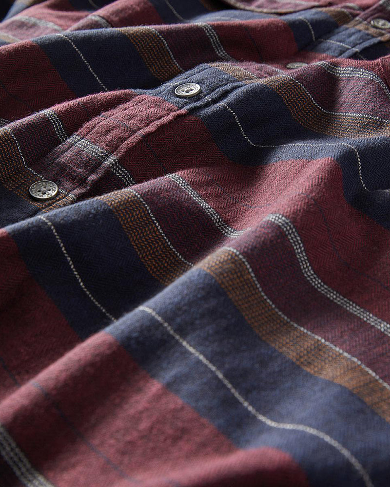 Casual Buttoned Striped Shirt