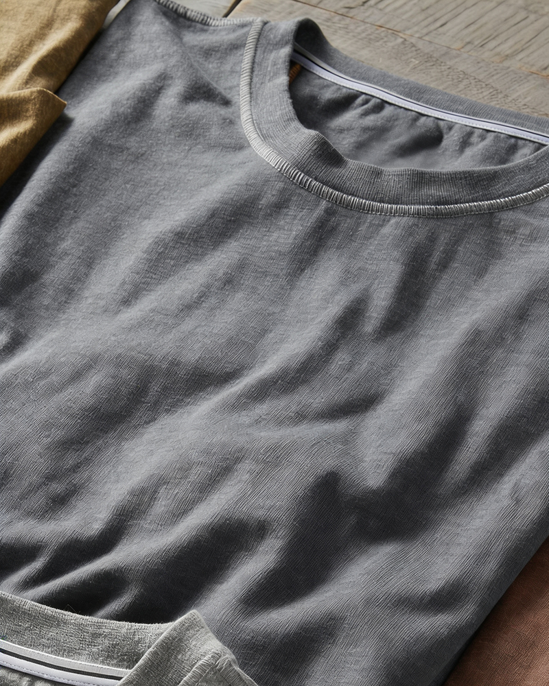Men's Crew Neck Basic Tee