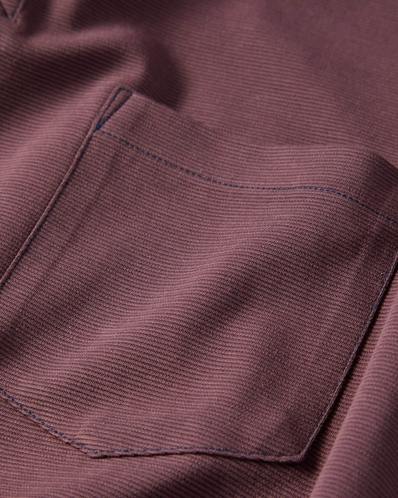 Three Button Pocketed Henley Top