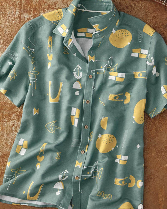 Funky Abstract Pattern Shirt