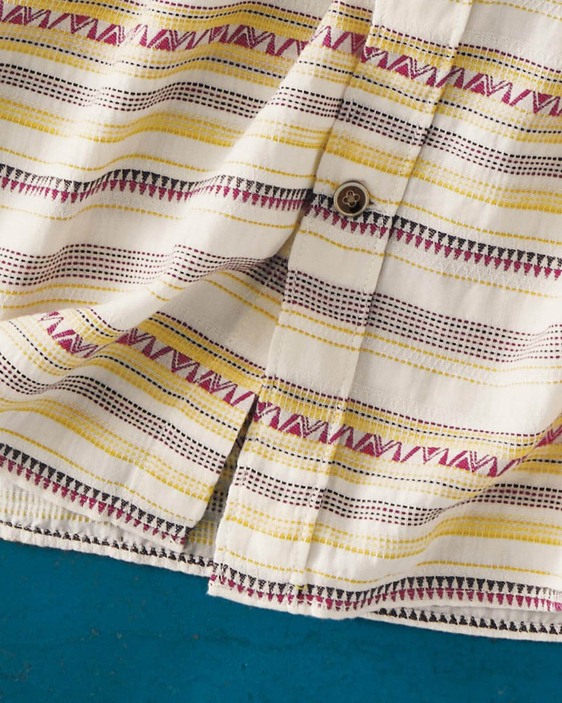 Striped Jacquard Dobby Shirt